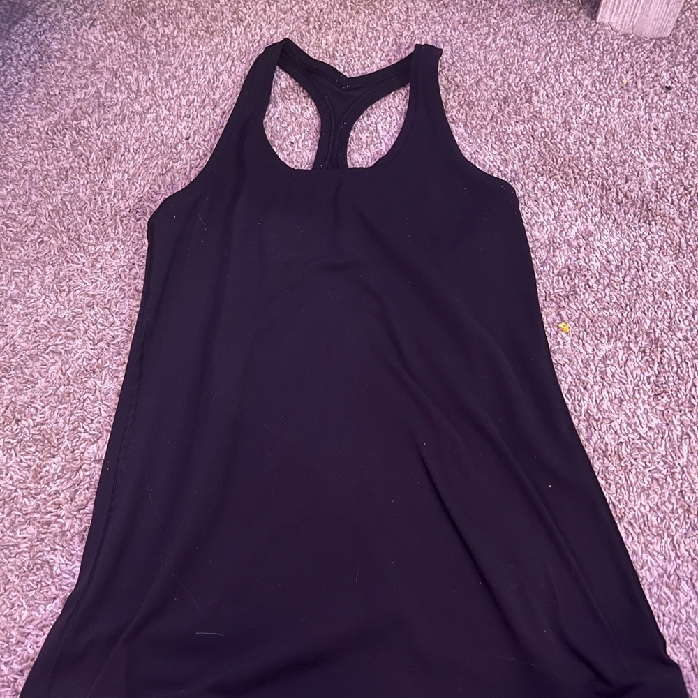lululemon black tanktop